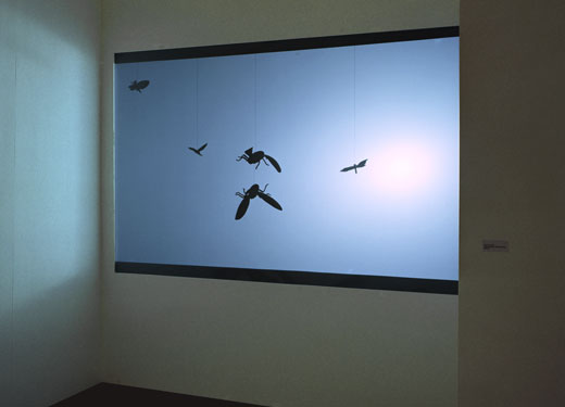 Video-Projektion DEIN GARTEN WOLLT ICH SEIN, ZUERST, 2005
