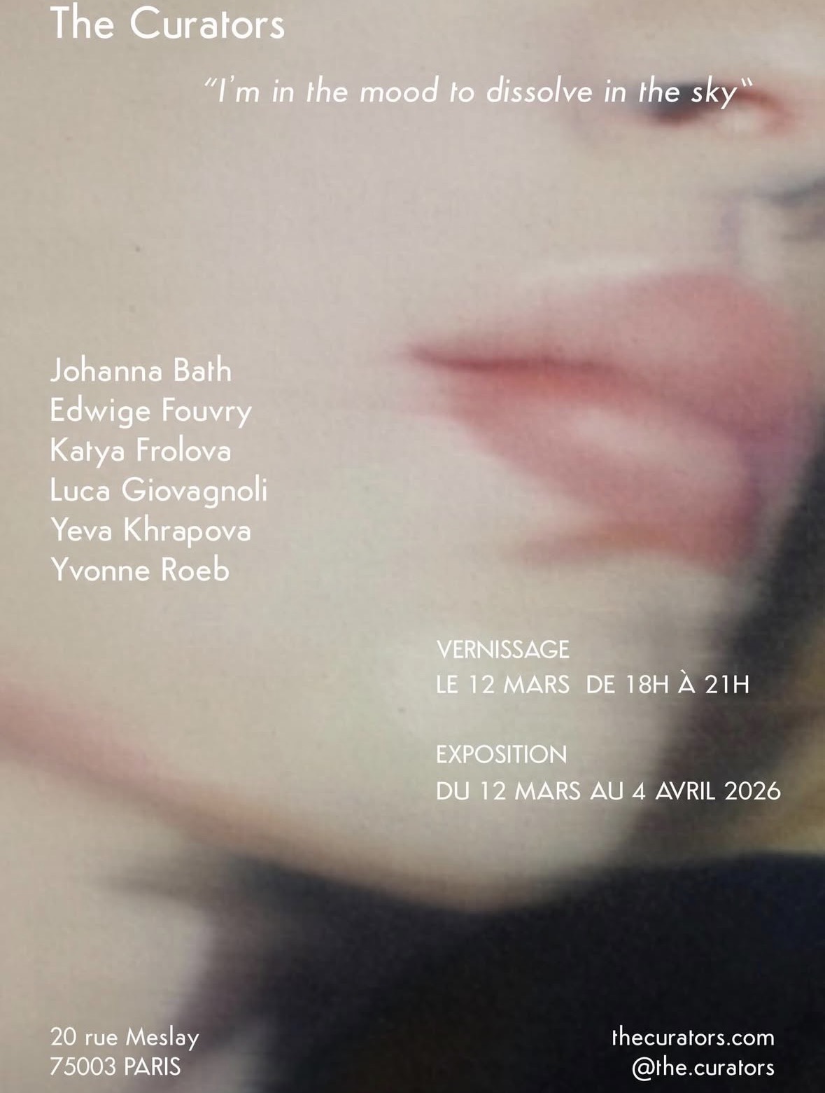 I´m in the mood to dissolve in the sky